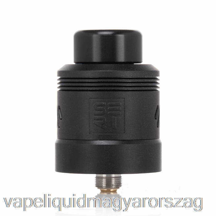 Hellvape Seri 26mm Rda Matt Full Black Vape E Cigi